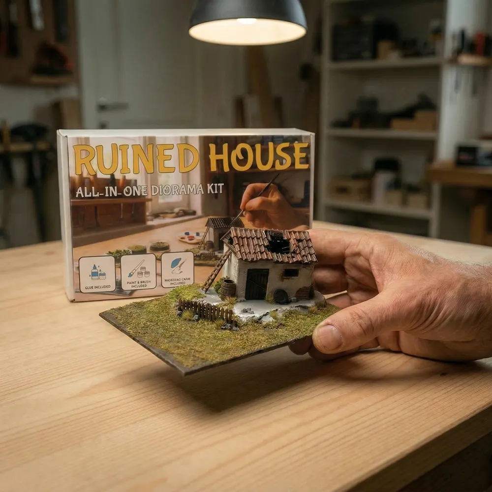 creative hobby kit for adults relaxing hands on project no screens